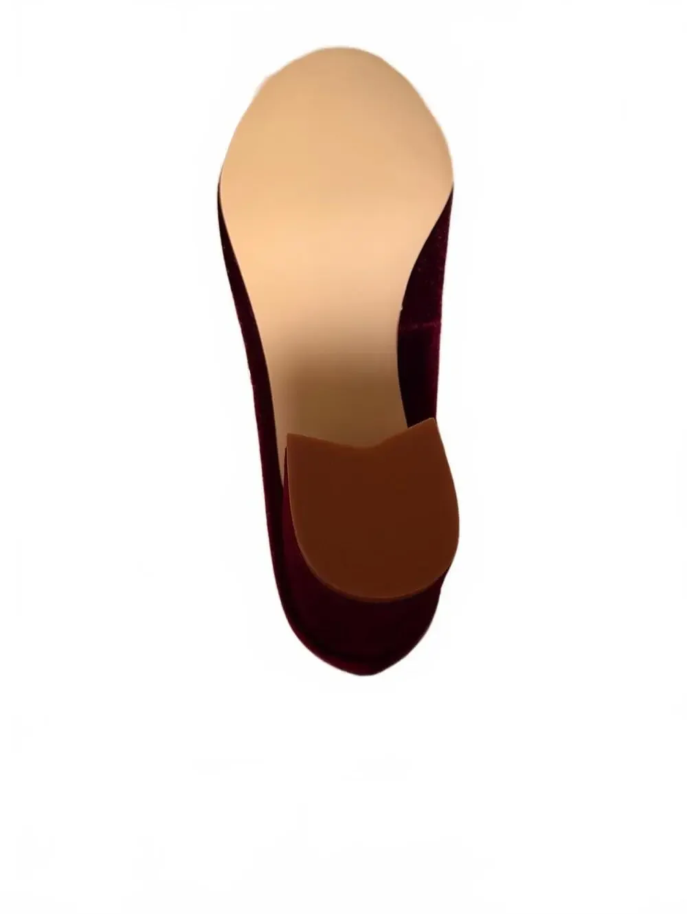 NIB ELOQUII Royal Red Velvet Mary Janes Size 12